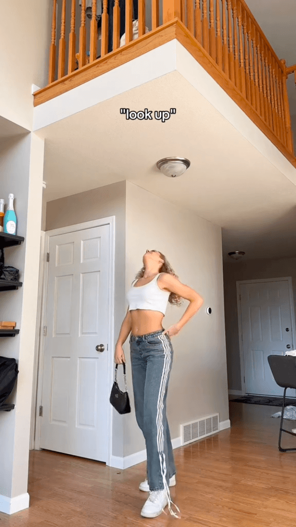 "look up"