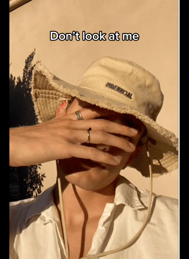 Don't look at me